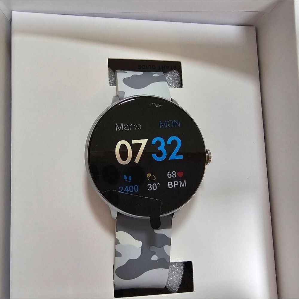 ITOUCH‎ SPORT 3 NEW Light Gray Camo Smart Watch - Picture 5 of 5